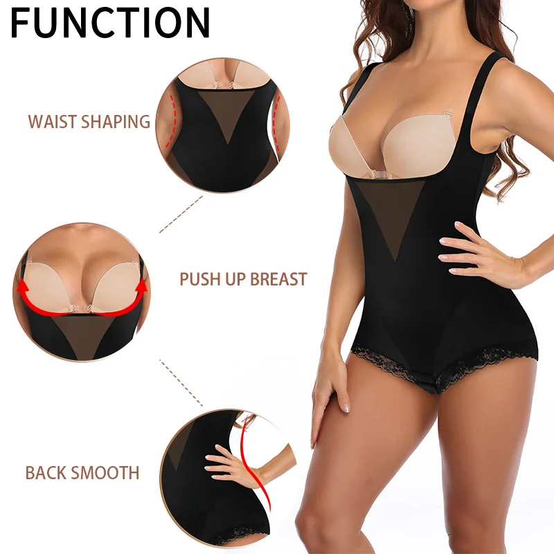 Sexy Seamless Bodysuits For Women MISS MOLY Underbust Push UP Chest Shaper Butt Lifter Abdomen Slimming Shapewear Fajas Corsets