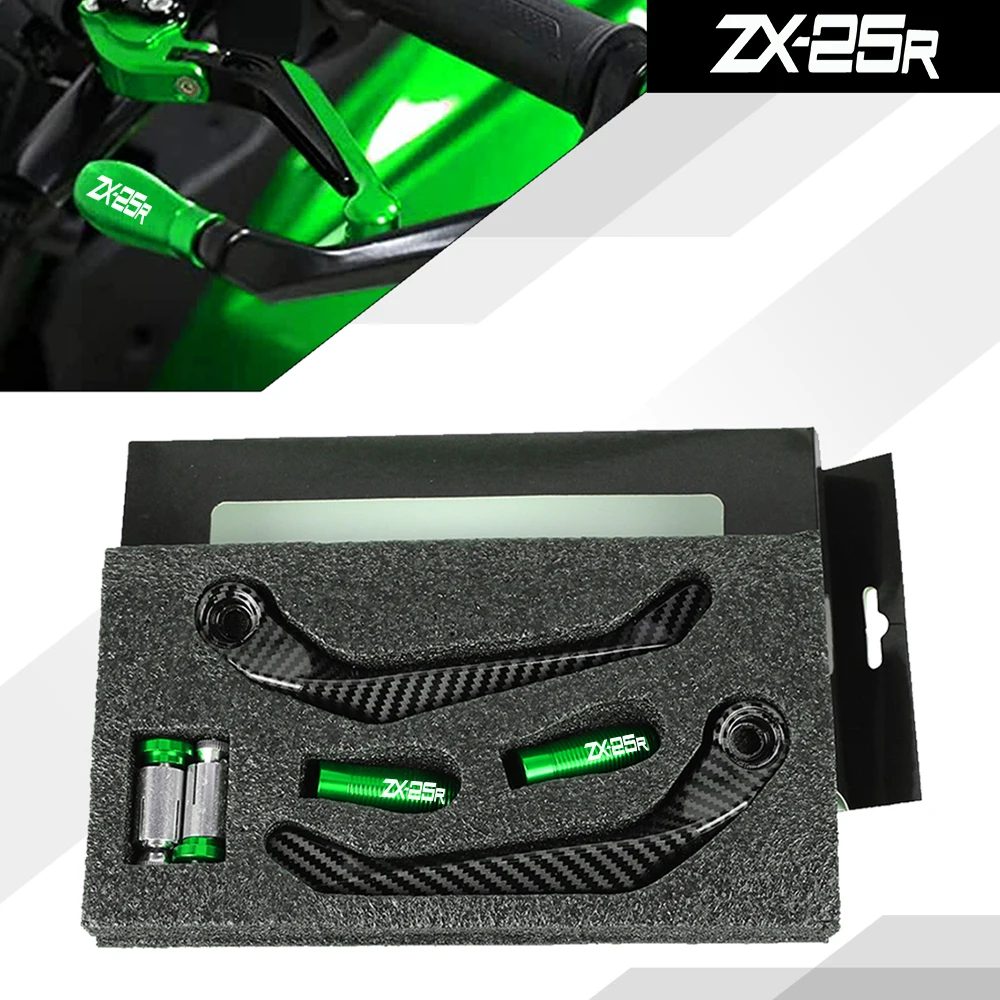 

Аксессуары для мотоциклов ZX25 R, алюминиевые рычаги тормозной муфты 22 мм, защита руля для KAWASAKI ZX 25R ZX25R 2020 2021