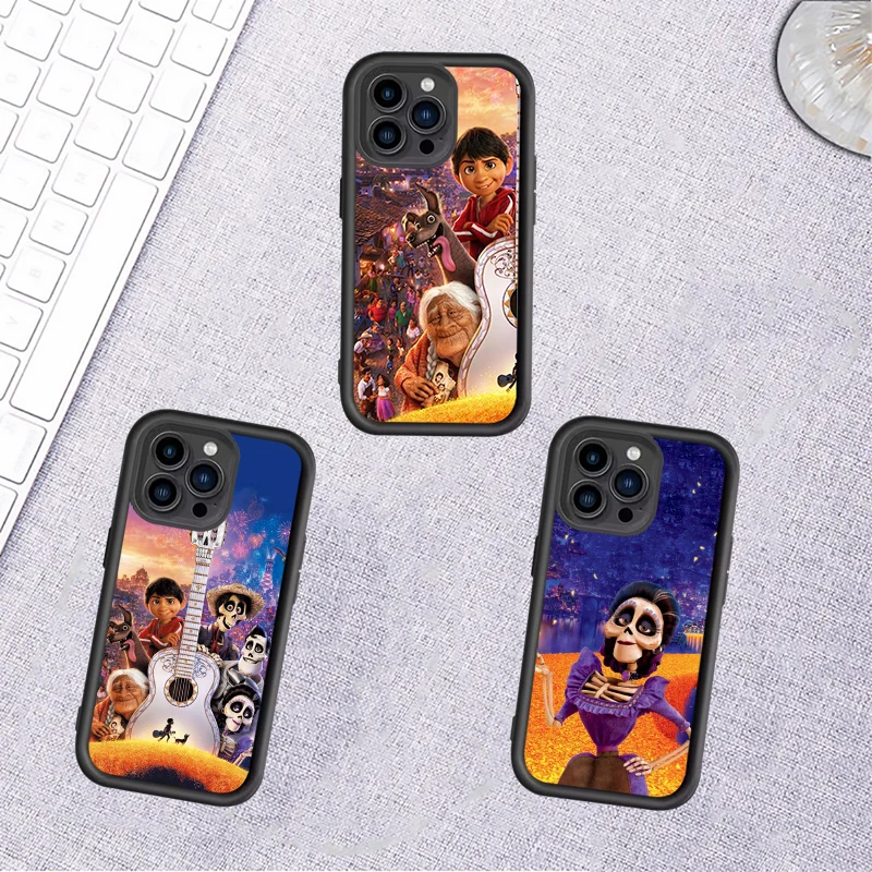 ET34 Disney Coco Phone для OPPO Reno 11 10 8 Pro Plus 8T A98 A77S A77 A60 A58 A17 A17K A76 A16 A16K A94 A15S A15 A73