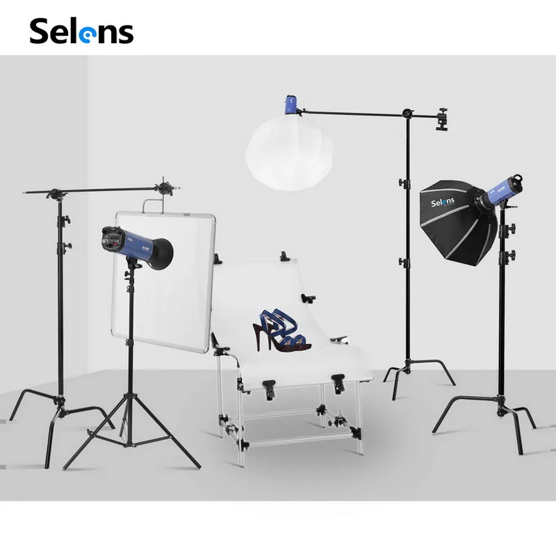 Selens портативный съемный 75x90 см из нержавеющей стали флаг панель отражатель