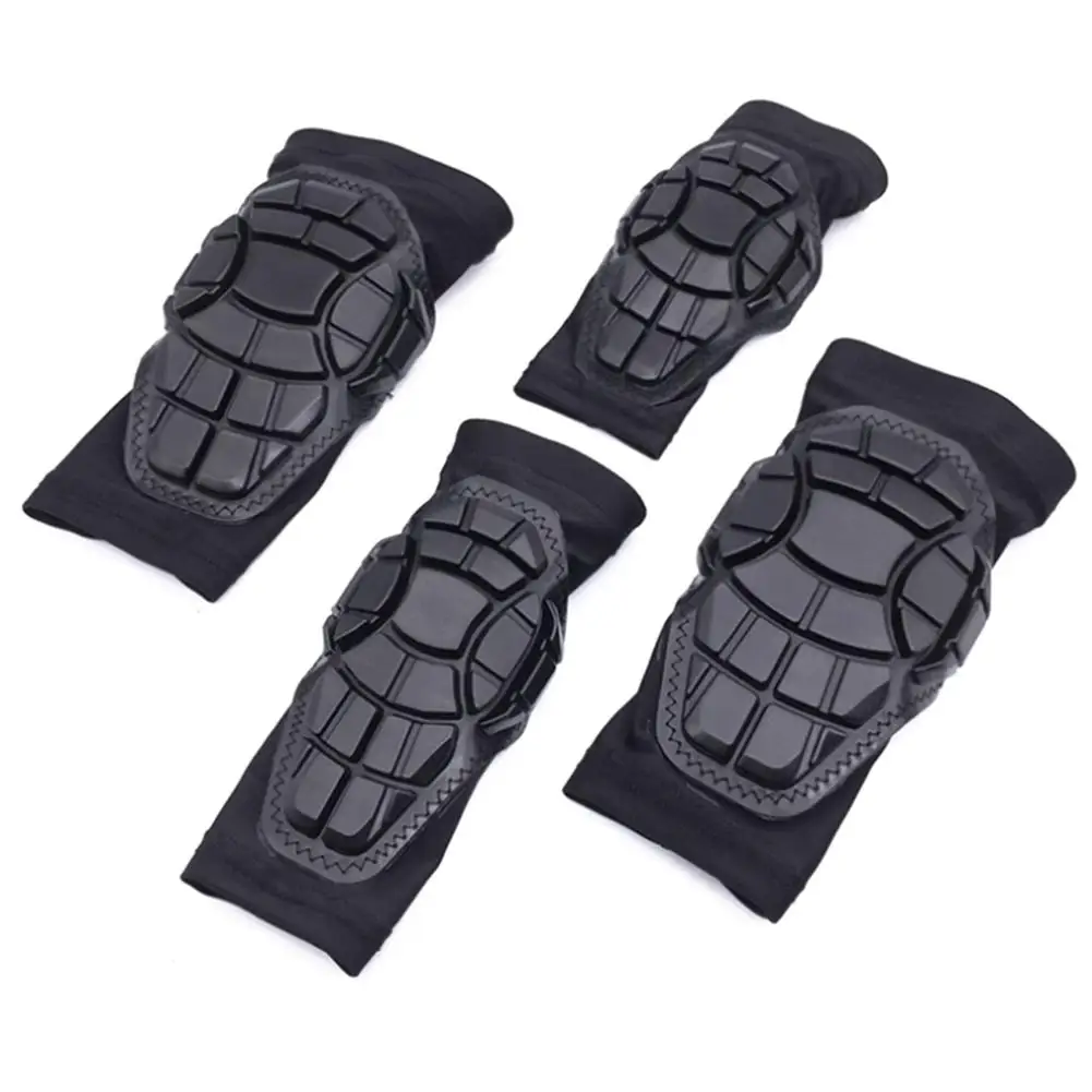 

Protector Brace Knee Balance Pads Children Sports Pads Gear Bike Skateboard Kneepad Fitness Elbows Support Basketball 4pcs