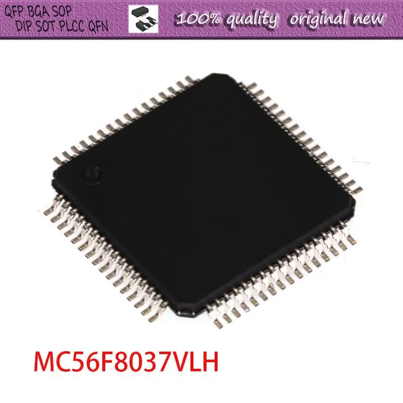Новый MC56F8037VLH MC56F8037 MC56F8037V LQFP-64