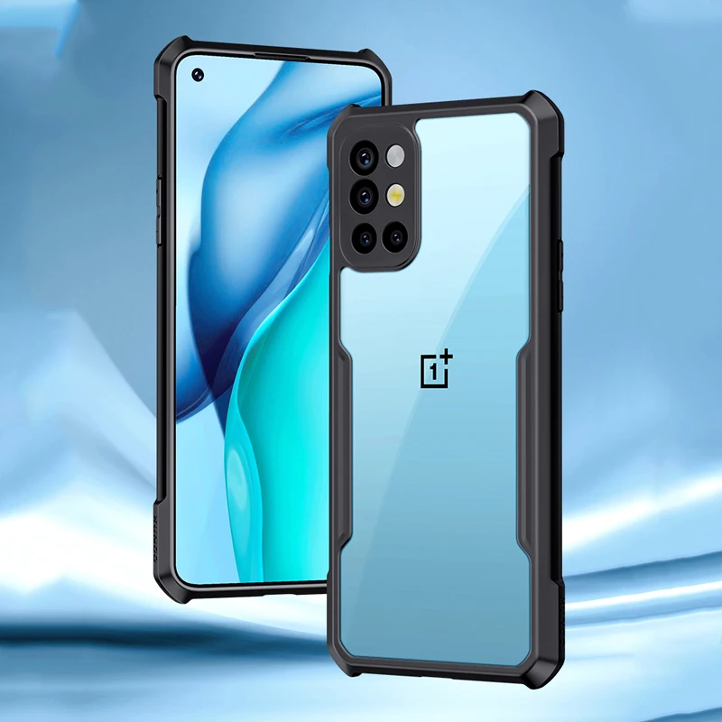 

Phone Case For OnePlus 9R Case Shockproof Transparent Clear Fashion Business Phone Cover For One Plus 9R 9Pro Case Funda Coque
