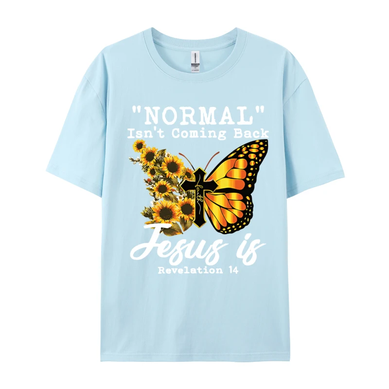 Футболка мужская оверсайз из хлопка с рисунком Иисуса и Криса