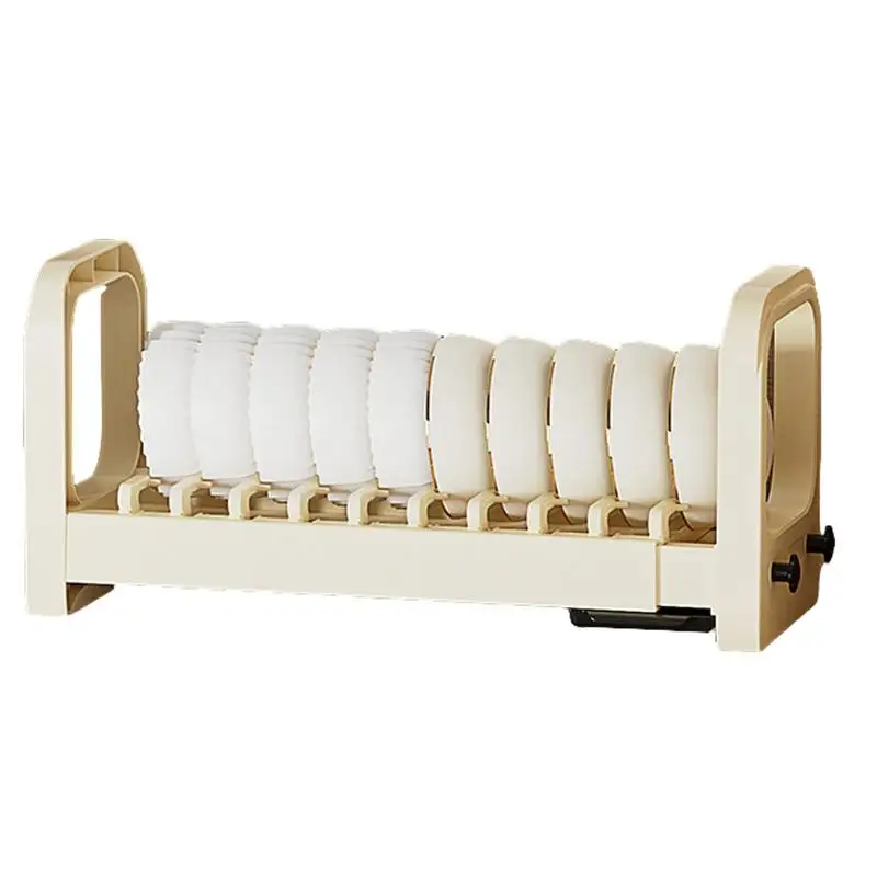 

Kitchen Countertop Dish Drainer Rack Heavy Duty Stackable Expandable Stainless Steel Gadgets for Dishes Saucepan Cup Plate Bowl