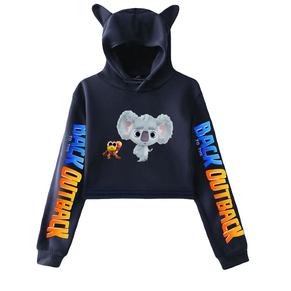 

2022 Autumn Winter New Women's Casual Fashion Print Cat Ears Hoodie Girl Long-sleeved Hooded Pullover Sweet Loose Jacket Tops
