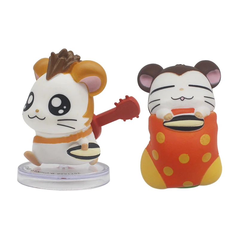 Фигурка Trotting Hamtaro фигурка аниме креативная милая модель украшения коробка