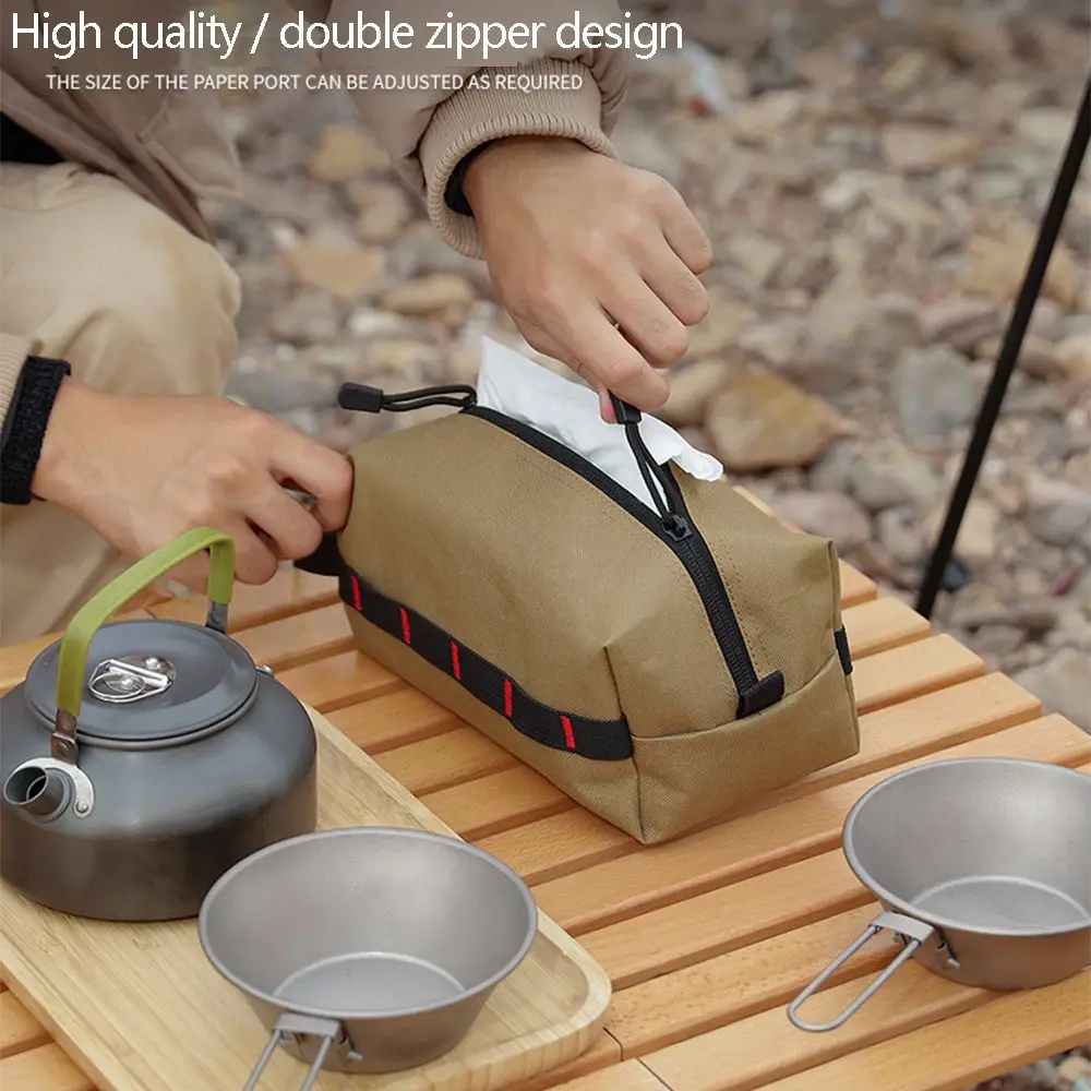 

Уличный портативный тканевый чехол, многофункциональная сумка для хранения, держатель для туалетной бумаги для кемпинга, походов