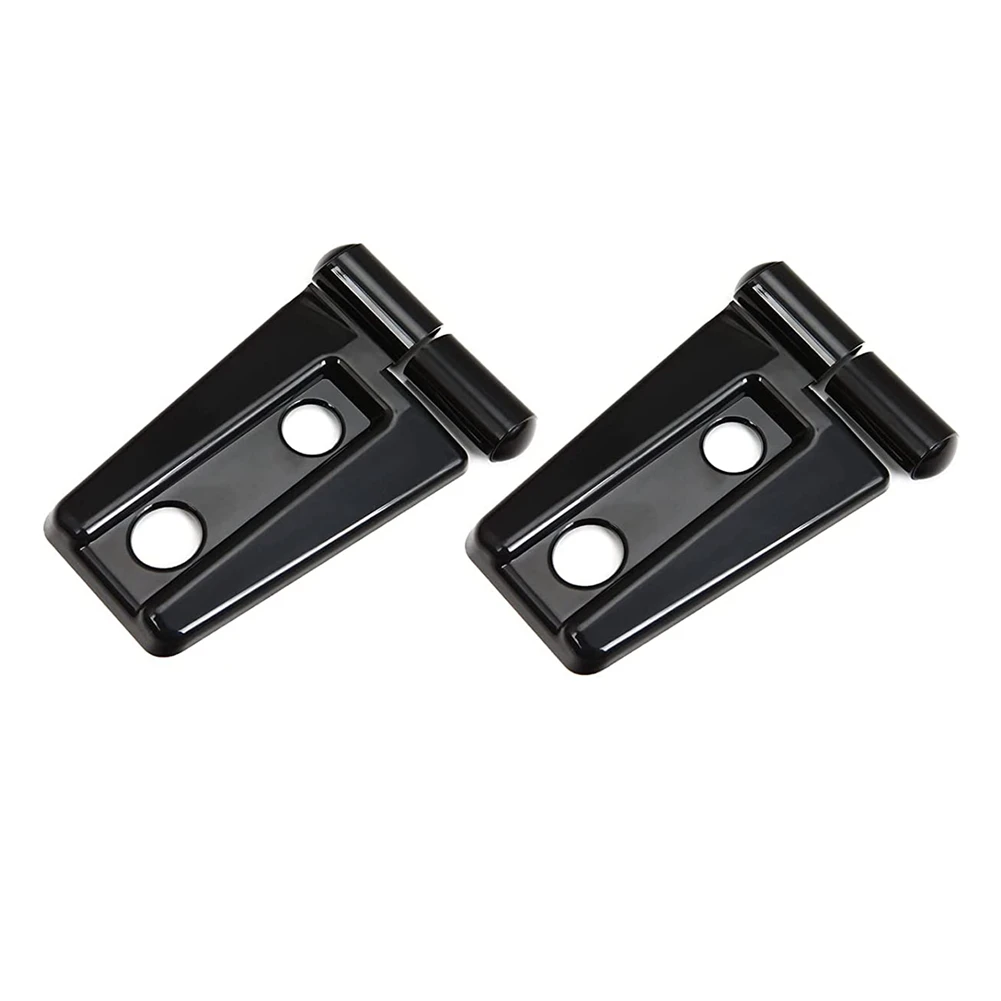

Hood Hinge Cover Trim Accessories for - Wrangler JK & 2007-2017 (Black)