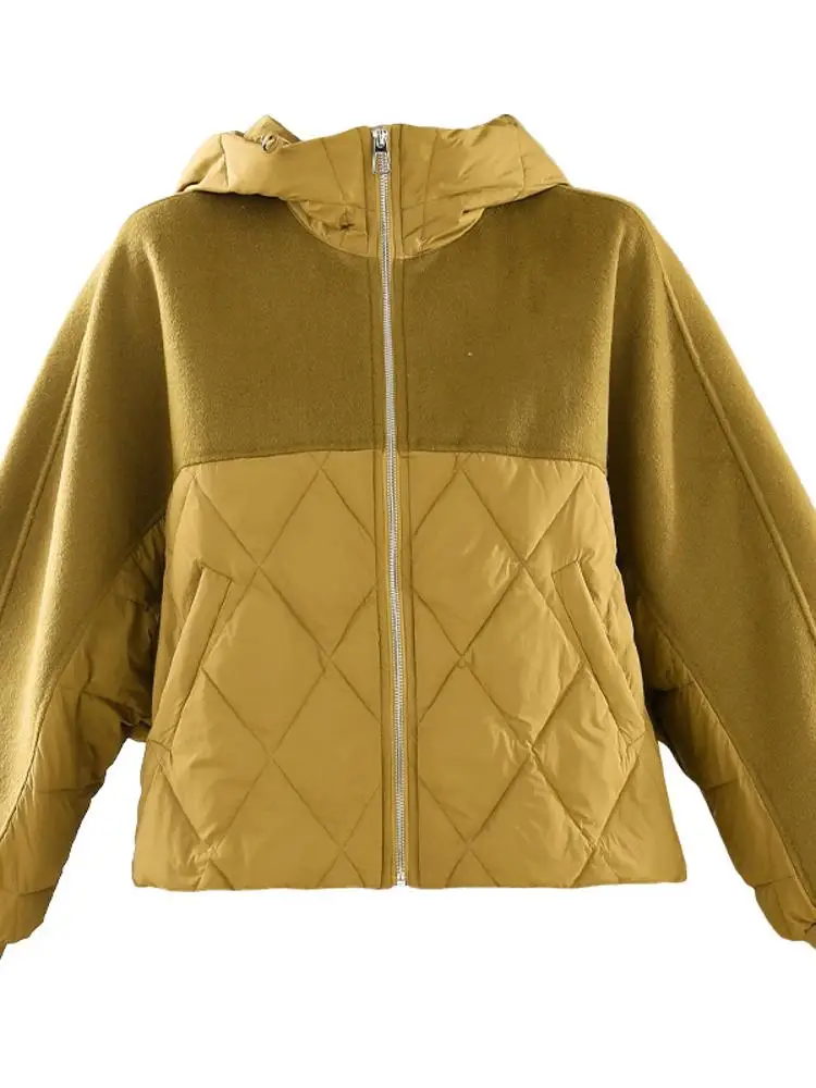 Plus Size Autumn and Winter Trench coat Short coat 2024 New Women clothes European Goods Foreign Trade Popu... |