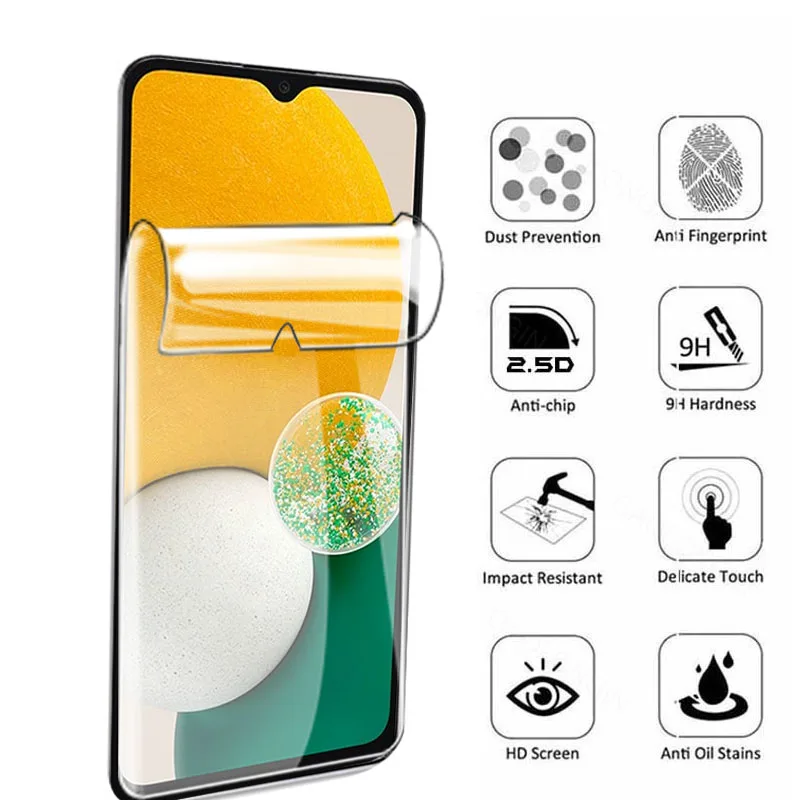full glue hydrogel film for samsung galaxy a13 screen protector for samsung a13 5g lens tempered glass for samsung galaxy a13 5g free global shipping