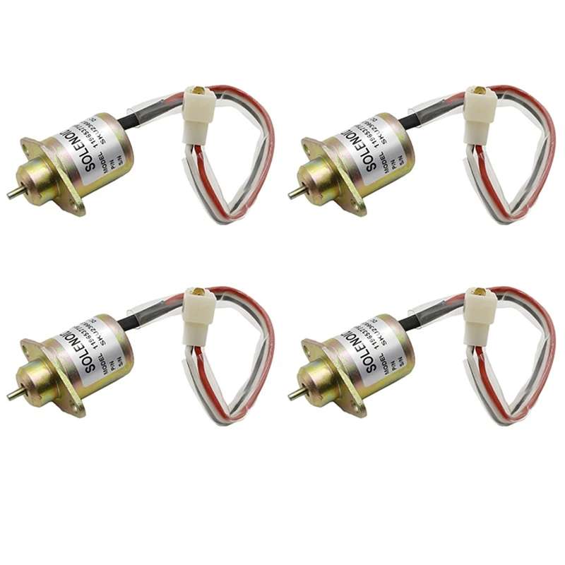 

SEWS-4X 12V Fuel Stop Solenoid 1503ES-12S5SUC5S For Yanmar Engine