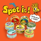 Карточная игра Spot It Dobler, игрушка в стиле Hp, железная коробка, Спортивная игрушка для отдыха на природе, бедрами, детские животные, младшие настольные игры, подарок, Товары в наличии