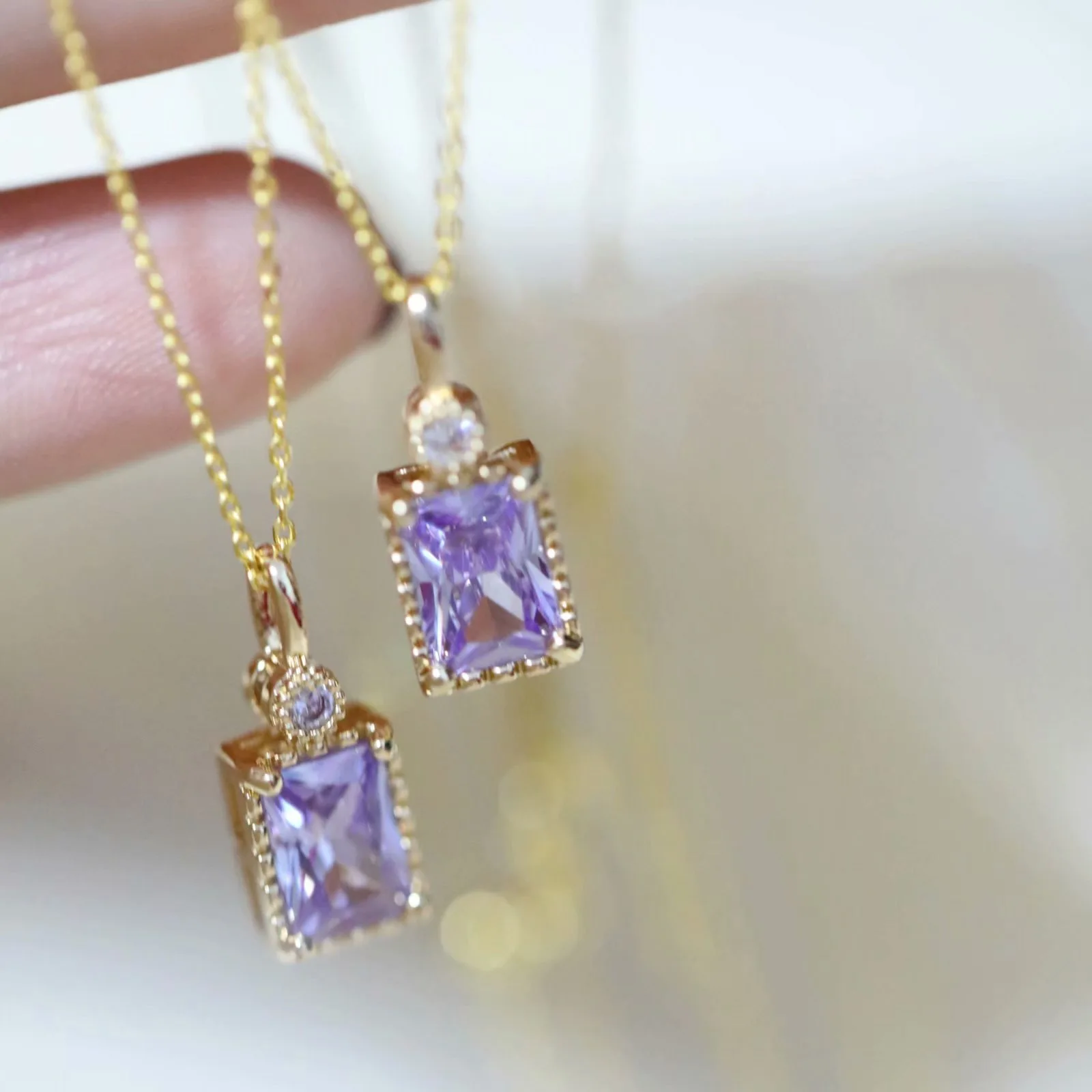 

Кулон сахарный Кубик из серебра 925 пробы с цирконом, прямоугольная подвеска, японская цепочка до ключиц, ожерелье для девушек, ювелирные изделия для помолвки на свадьбу