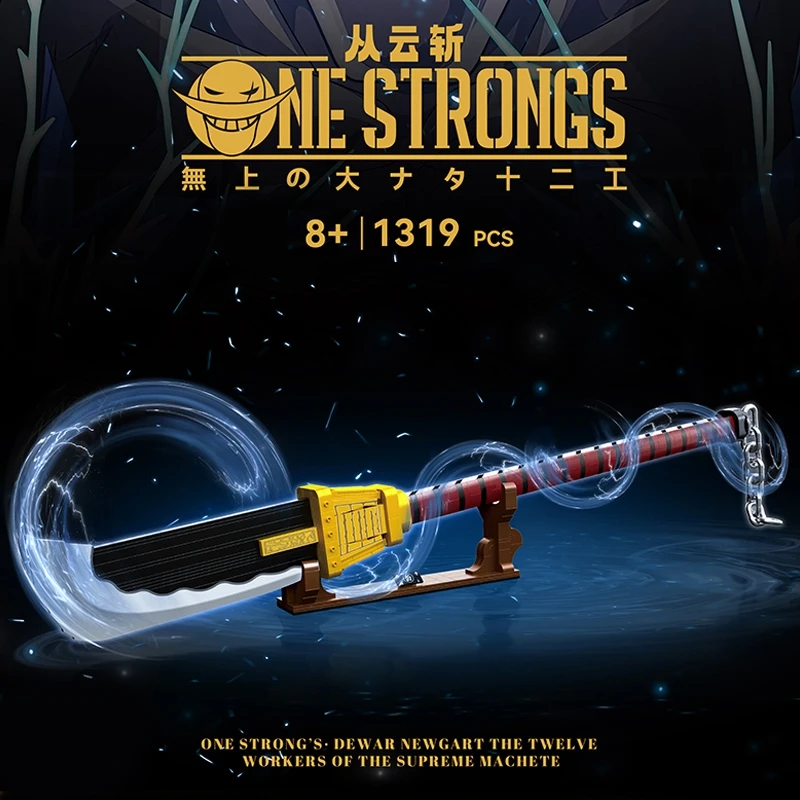 

MOC Katana Japanese knife Sword Bisento Model Building Blocks Moc Brick Cosplay Samurai Military Weapon Toys Kids Gifts