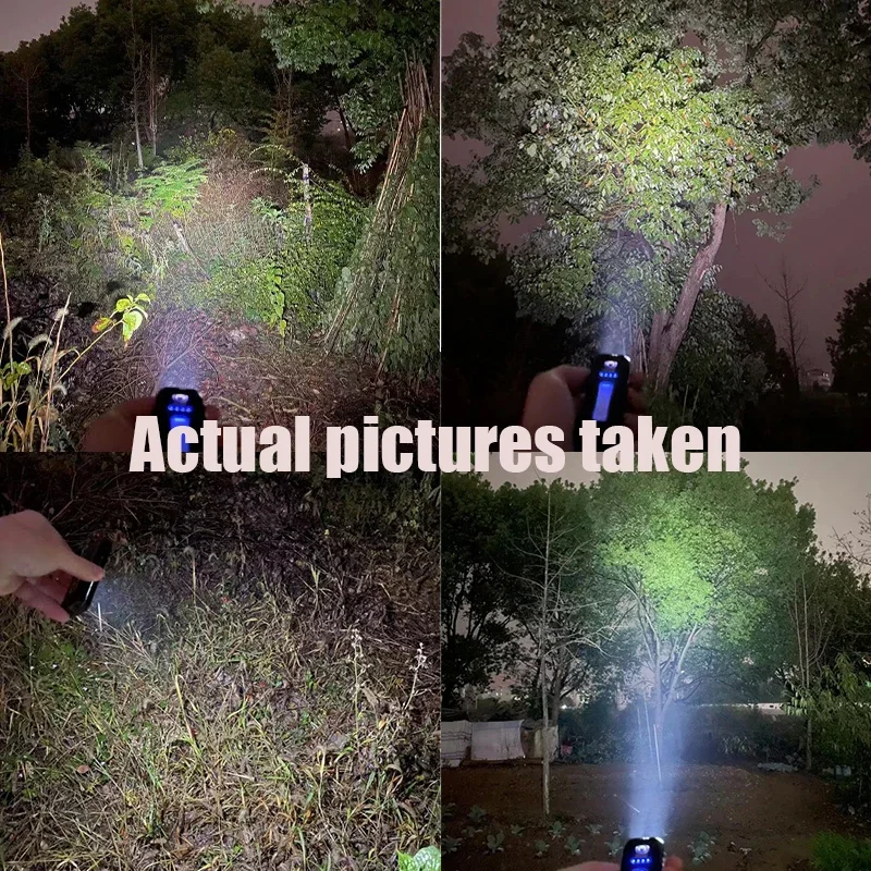 Многофункциональный Мини-фонарик С Двойным Источником Света Перезаряжаемая