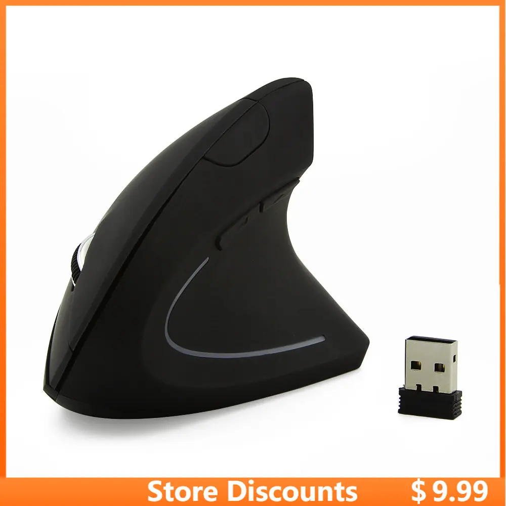 

Wired Wireless Mouse Vertical Gaming Mouse USB Computer Mice Ergonomic Desktop Left hand Mouse 1600DPI for PC Laptop Office Home