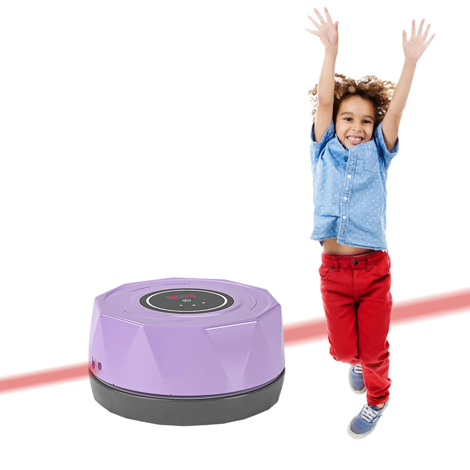 

Intelligent Rope Skipping Machine Remote Control Smart Jump Rope Touch Screen Counting Electric Skipping Machine For Fitness