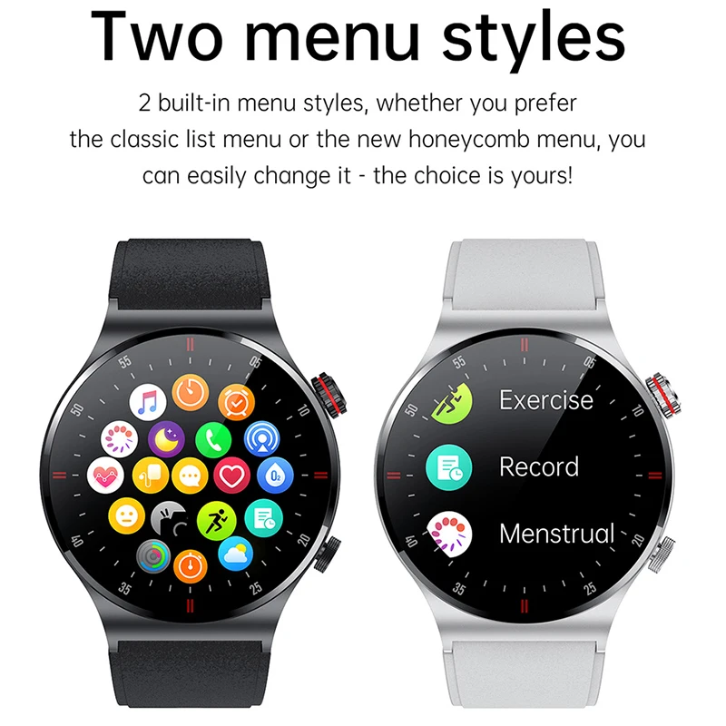 

2022 New Bluetooth Call Smart Watch Men Sports Fitness Tracker Waterproof Smartwatch Large HD screen for huawei Xiaomi phone+box