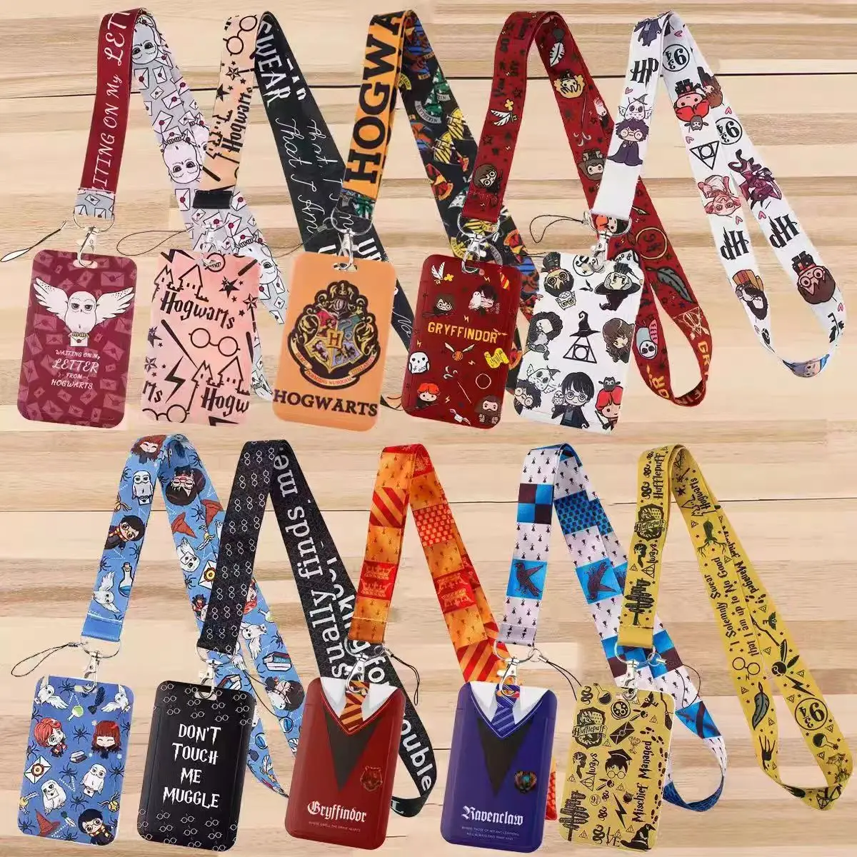 31 стиль Harries Поттер аниме шнурок держатели карт ID Карта метро сумка для хранения