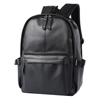 luxury designer mens leather backpack black waterproof laptop school bag ladies large capacity travel backpacks shoulder bags