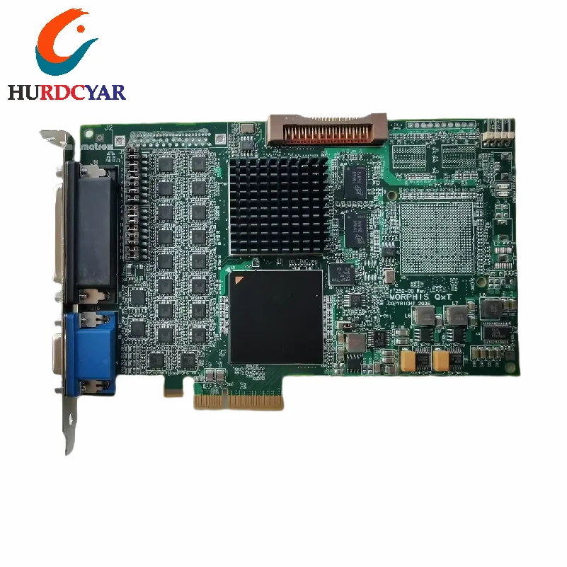 Фото Карта видеозахвата MATROX PCI-E MORPHIS QXT MORQ/16VD Y7250-00 Rev.A PLC №1