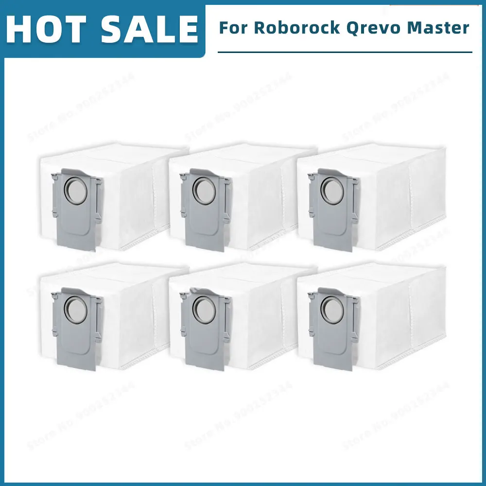 

Аксессуары для Roborock Qrevo Master / Qrevo Slim: щетка, фильтр, швабра, мешок для пыли