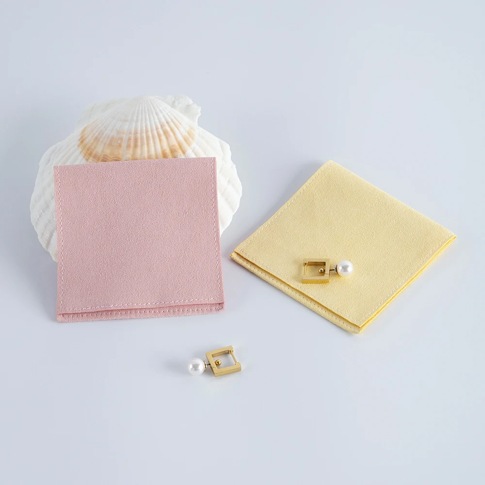 50Pcs Microfiber Velvet Gift Bags Multi Size Jewelry Ring Earring Packaging organizer Wedding Pouches with Candy Bracelet Sachet