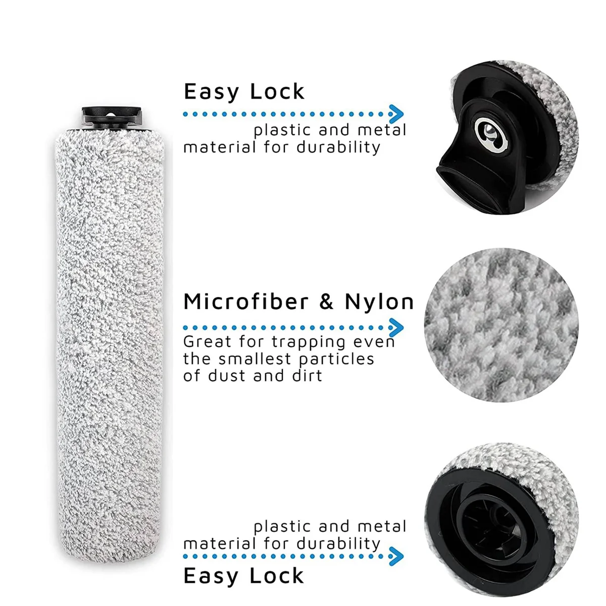 Набор сменных роликовых щеток и фильтров совместимых с Tineco Floor One S3 IFloor 3