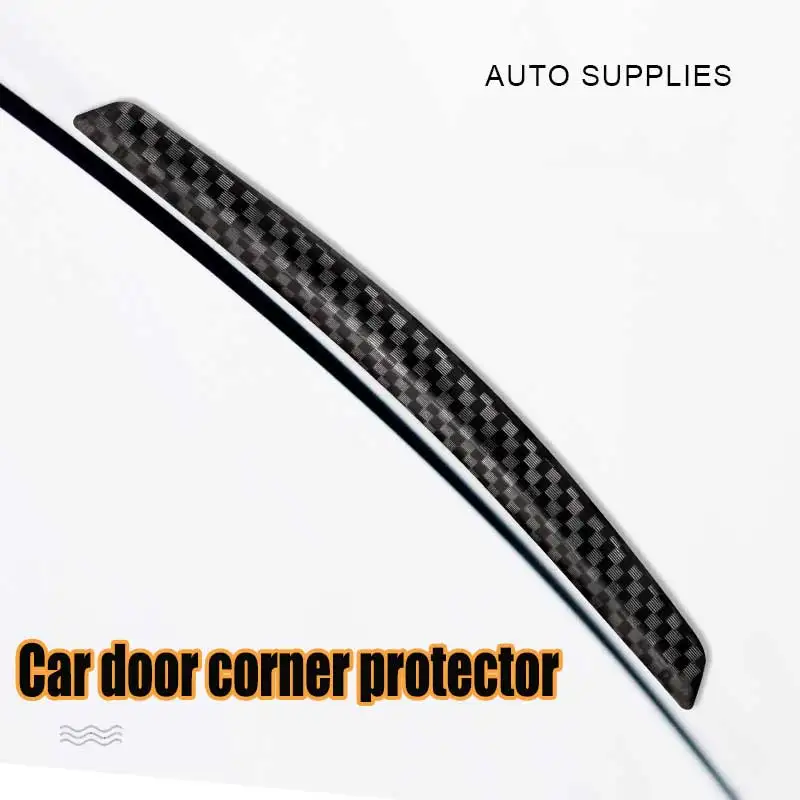

4Pcs Universal Car Door Bumper Protector Guard Anti-Scratch Strips Sticker Anti-collision Body Protect Auto Exterior parts
