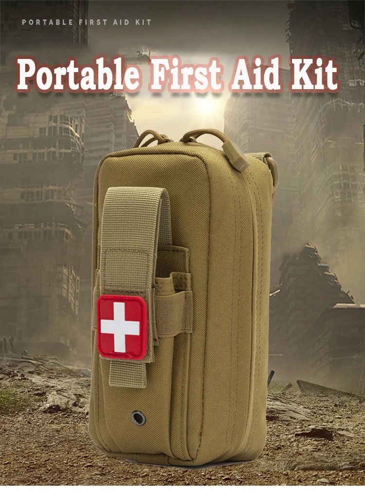 

Tactical Molle Medical EDC Pouch EMT Emergency Bandage Tourniquet Scissors IFAK Pouch First Aid Kit Survival Bag Military Pack
