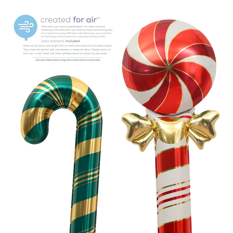 (1 шт.) Рождественские украшения реквизит для фотосессии игрушечный воздушный шар