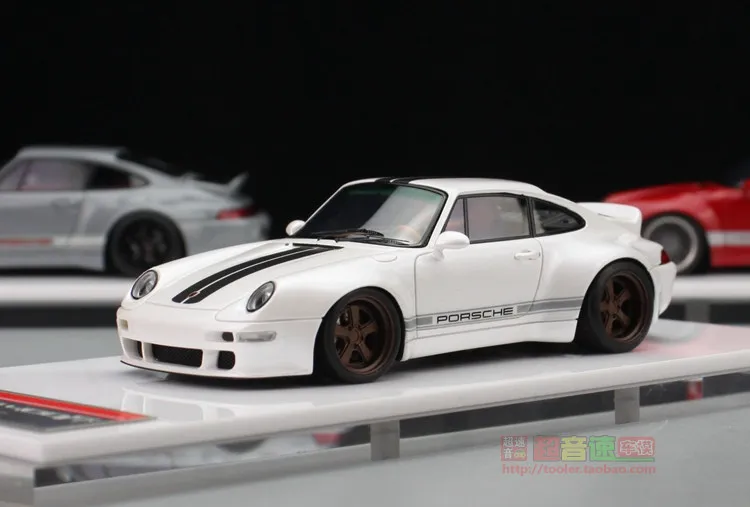 Фото Масштабная модель автомобиля SCM 1:43 Gunther 400R Werks 993 из смолы №2