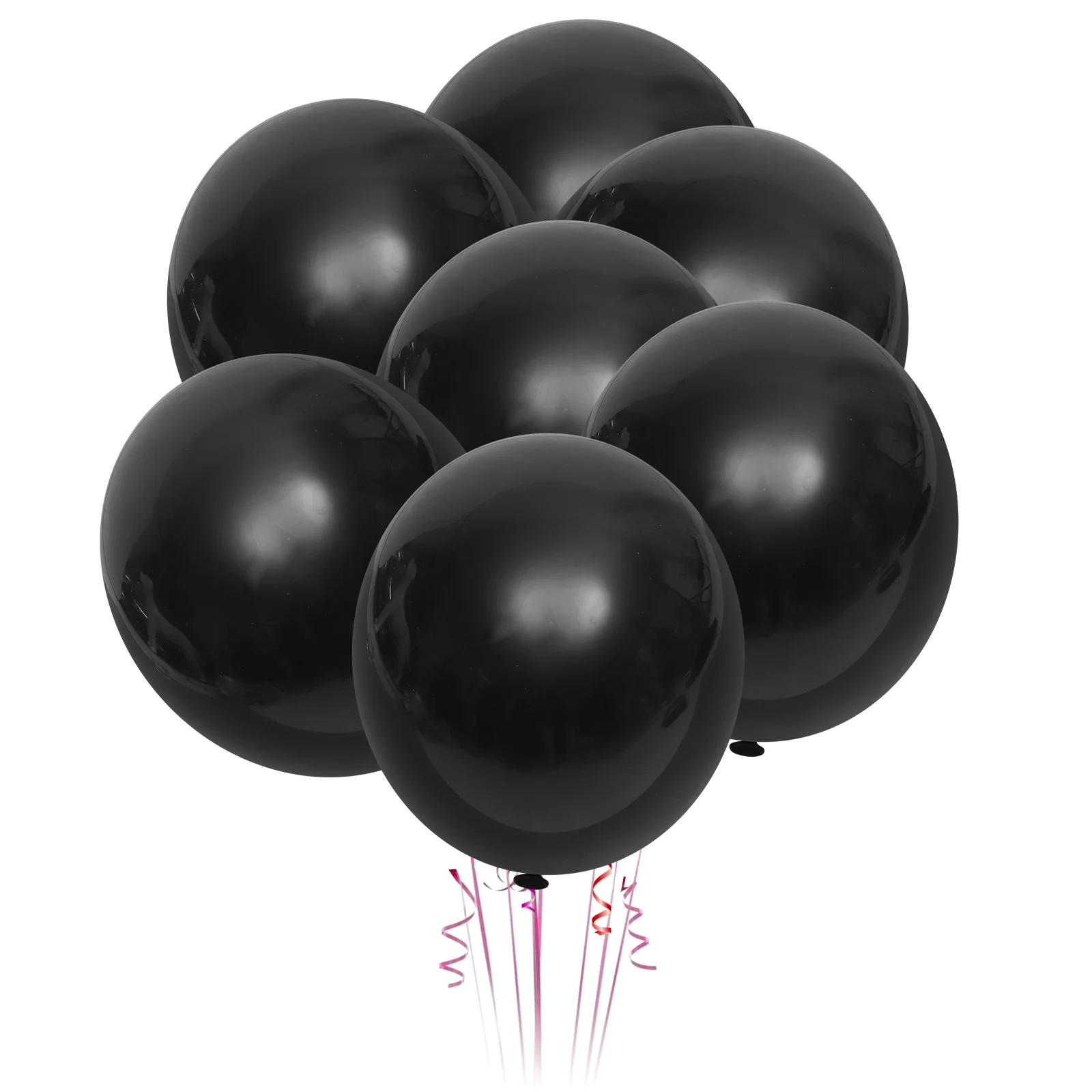 

100 Pcs Wedding Arch Decor Suite Party Supplies Balloon Decorate Decorative Balloons Black Emulsion Valentines Day Kit