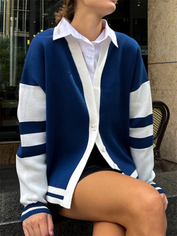 

Tossy Autumn Cardigan Sweaters For Women Long Sleeve Open Front Knitwear Sweet Y2K Casual Knit Sweater Coat Outwear 2022 New
