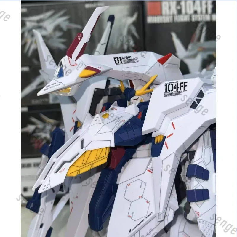 Фото Оригинальный товар Bandai HG 1/144 Penelope White Goose RX-104FF Shining Hathaway Gundam, сборная модель, коллекционная игрушка, подарок. №2