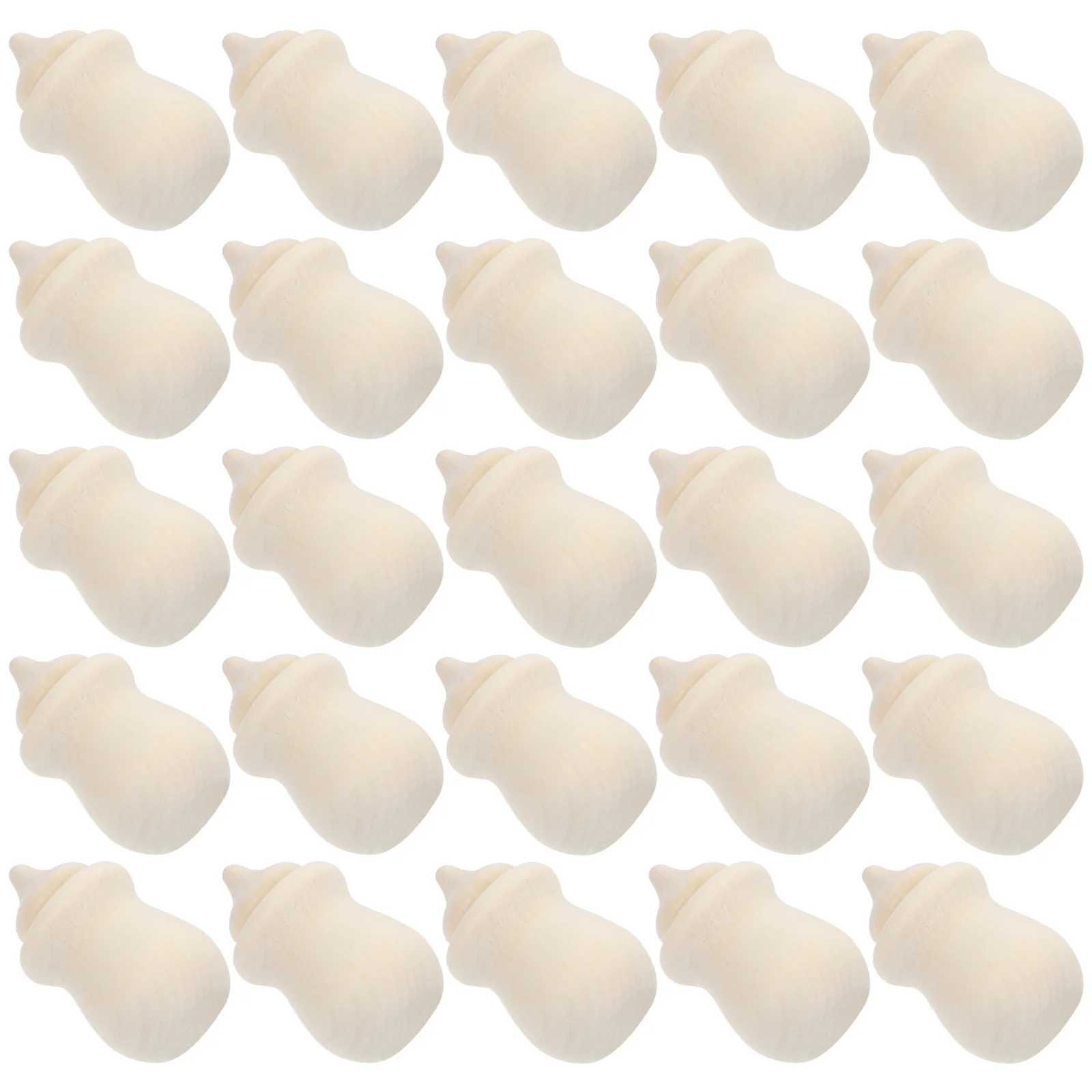 

5 коробок DIY деревянная банка Неокрашенная DIY деревянная банка поделки Незаконченные деревянные поделки