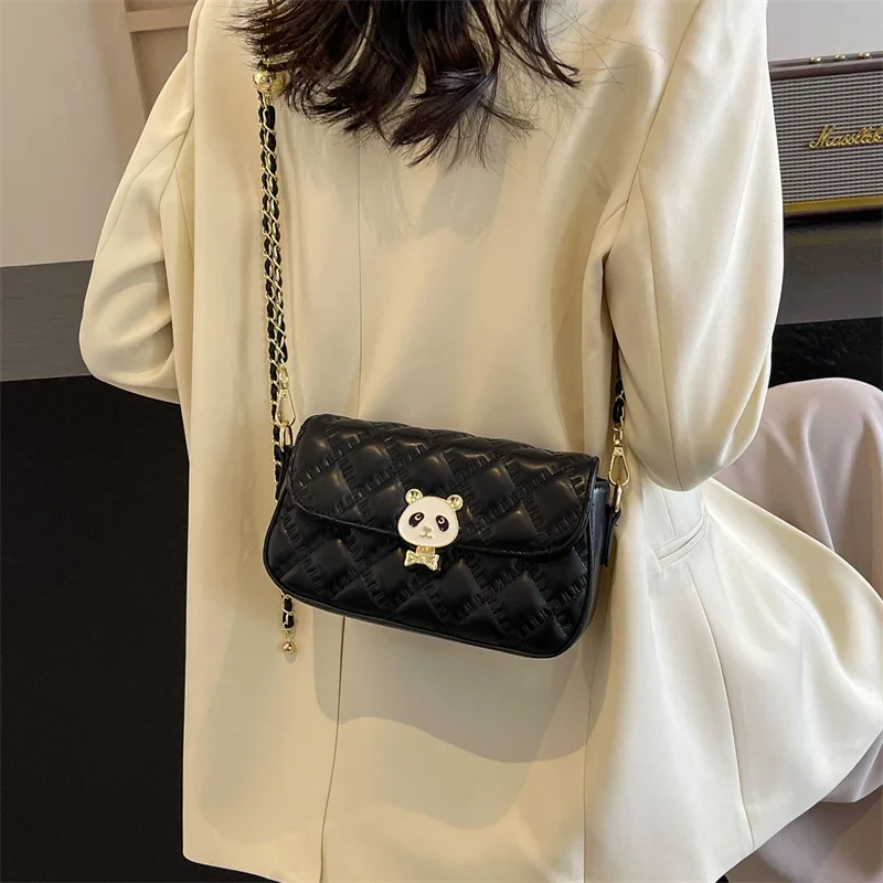 Платье женские сумки на плечо новинка 2024 модные легкие через элегантные