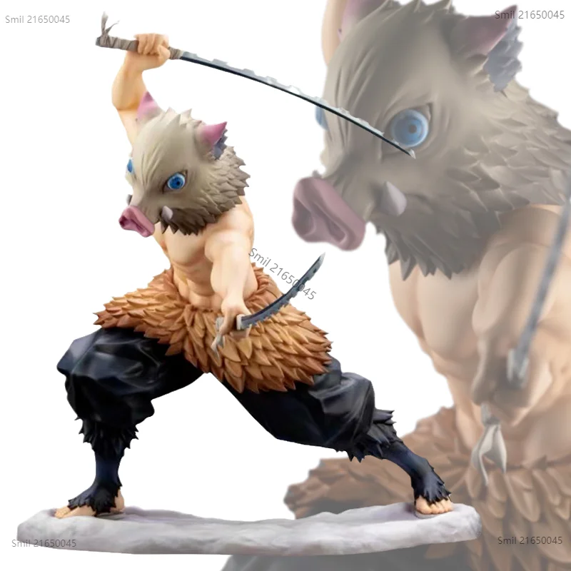 

Original Anime Figure Demon Slayer ARTFX J Hashibira Inosuke Action Figure Toys for Boys Kids Christmas Gift Collectible Model