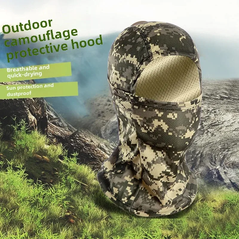 Тактическая маска для лица очки езды на мотоцикле камуфляжная гарнитура защита