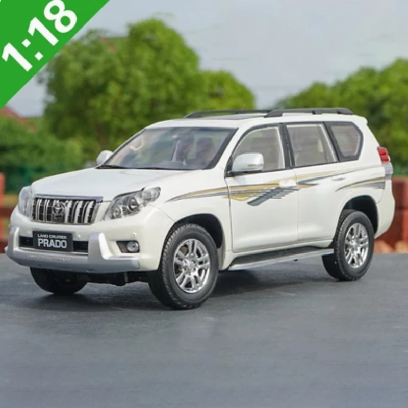 Литой под давлением масштаб 1:18 PRADO LAND CRUISER внедорожник из сплава модель моторного