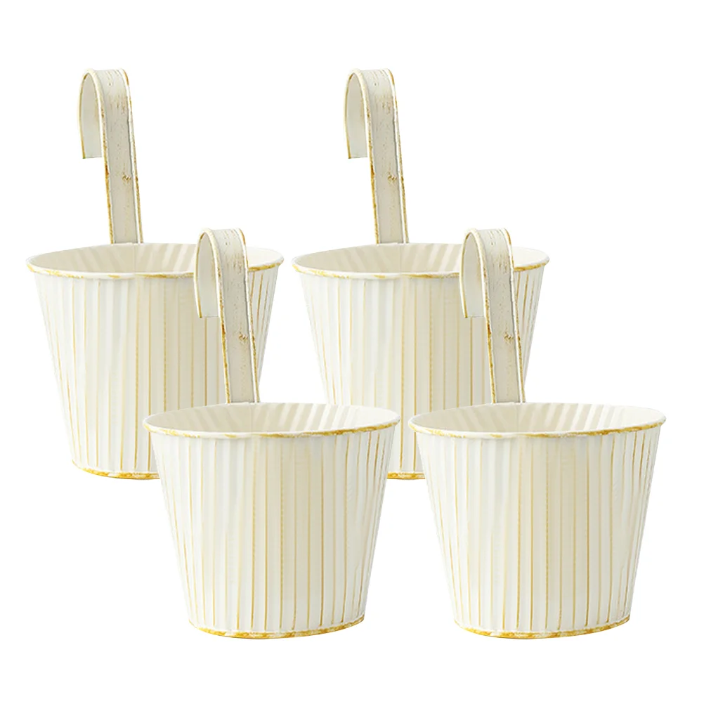 4 шт. горшок для цветов из кованого железа