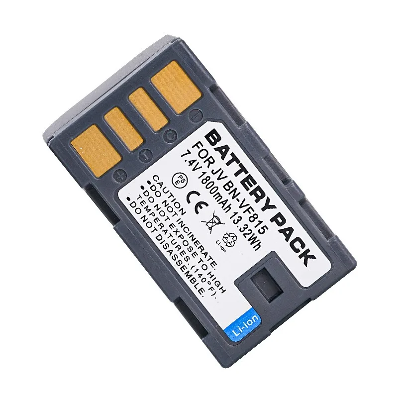 Фото 1800 мАч BN-VF815 Подходит для JVC GZ-HD10 HD3 HD5 HD6 HD7 HD300 HD310 HM200 Батарея для камеры с длительным сроком службы батареи №4