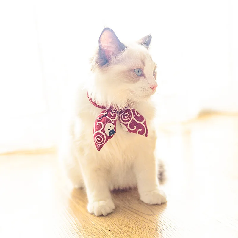 

Pet Collars Small and Medium Pets Zephyr Bow Tie Adjustable Size Cute Multicolor Available in Four Seasons