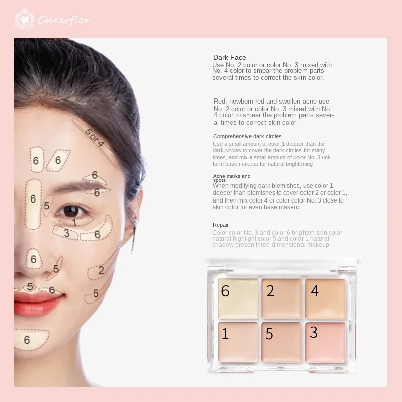Бесплатная доставка консилер Cheerflor точечные пятна следы от акне покрытие прыщей