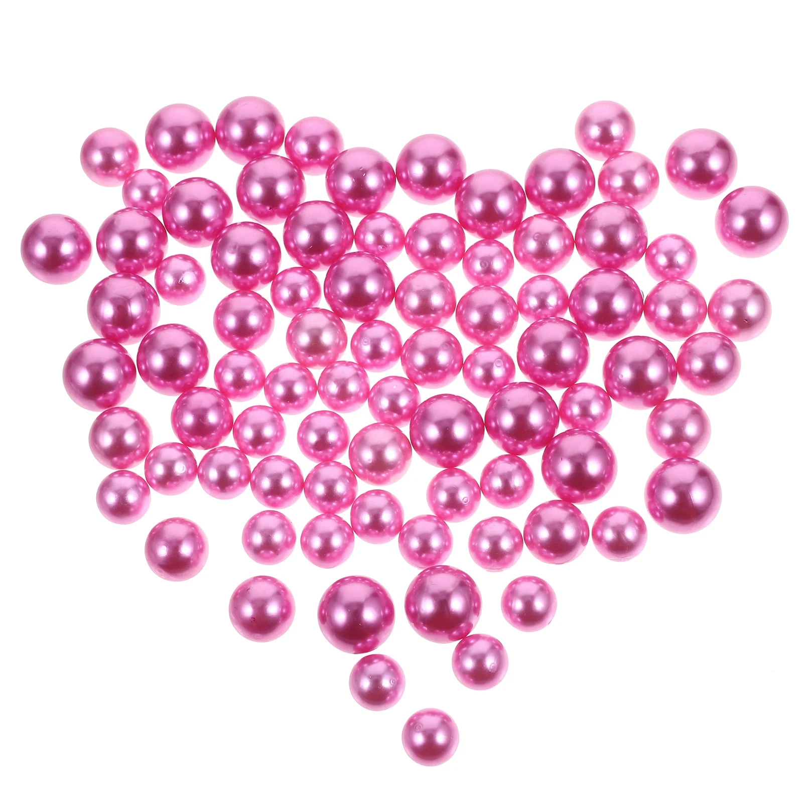 

200 Pcs Pink Vase Acrylic Beads Pearl Pearls Imitation DIY Decor Plastic Artificial Filler Ornaments