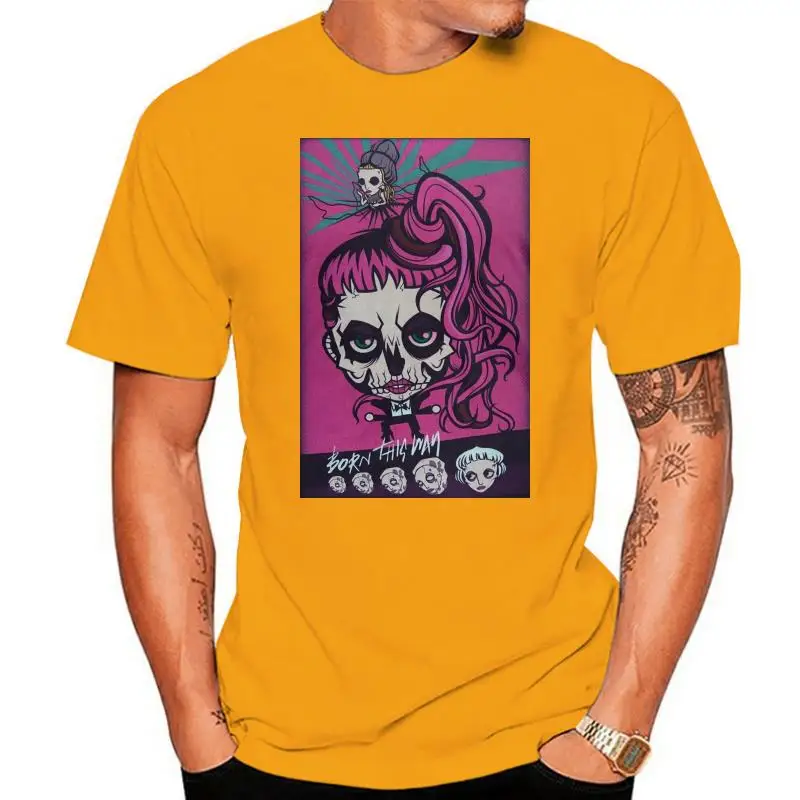 

Lady Gaga - Gaga Skeleton Cartoon 2022 Tour Soft Unisex Adult Mens T-Shirt Big Tall Tee Shirt