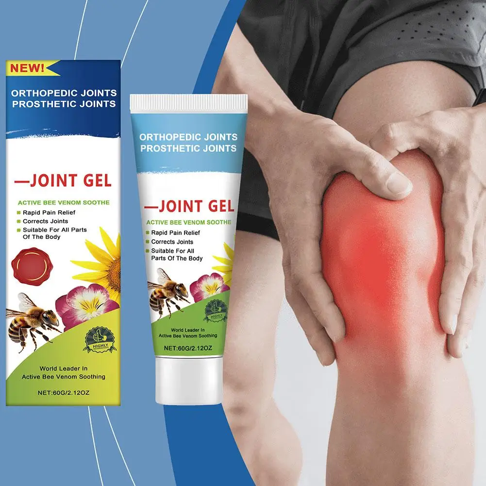 60 г Гель для облегчения суставов и костей крем терапии роликовый массажный