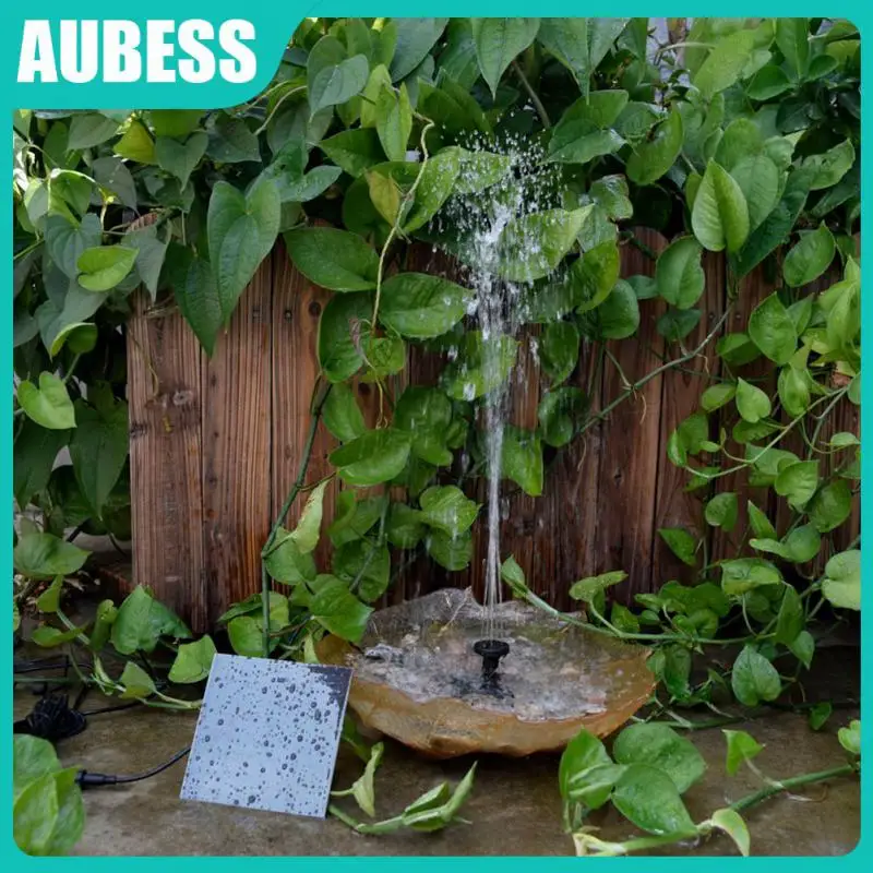 

Garden Pool Solar Fountain Water Pump Creative Garden Water Sprinkler Sprayer Solar Panel Powered Pool Fountain Floating Outdoor