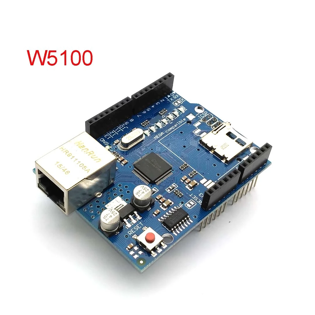 

Плата разработки W5100 Ethernet Shield UNO Shield
